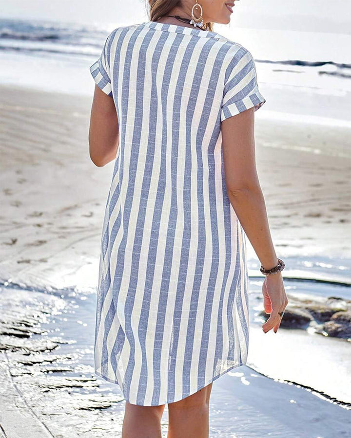 Elegante Vestido Camisero