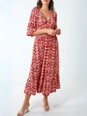 CANDELA™ - VESTIDO ESTAMPADO