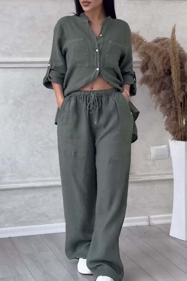 Conjunto Largo de Lino