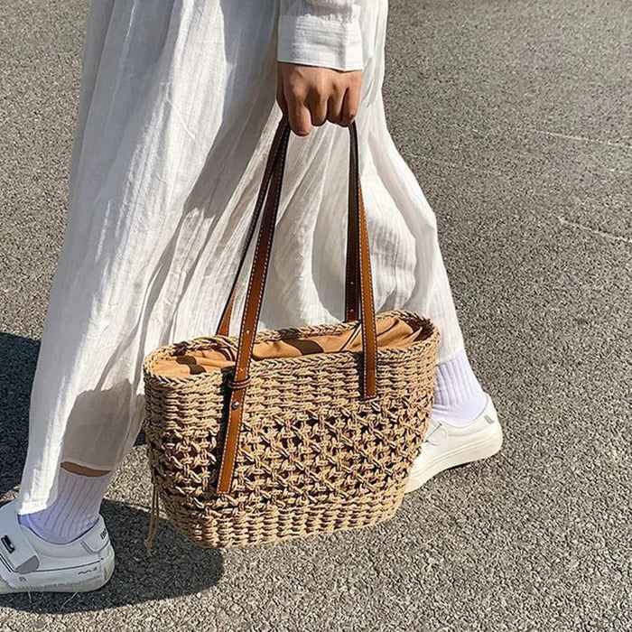 Bolso de Paja Viena
