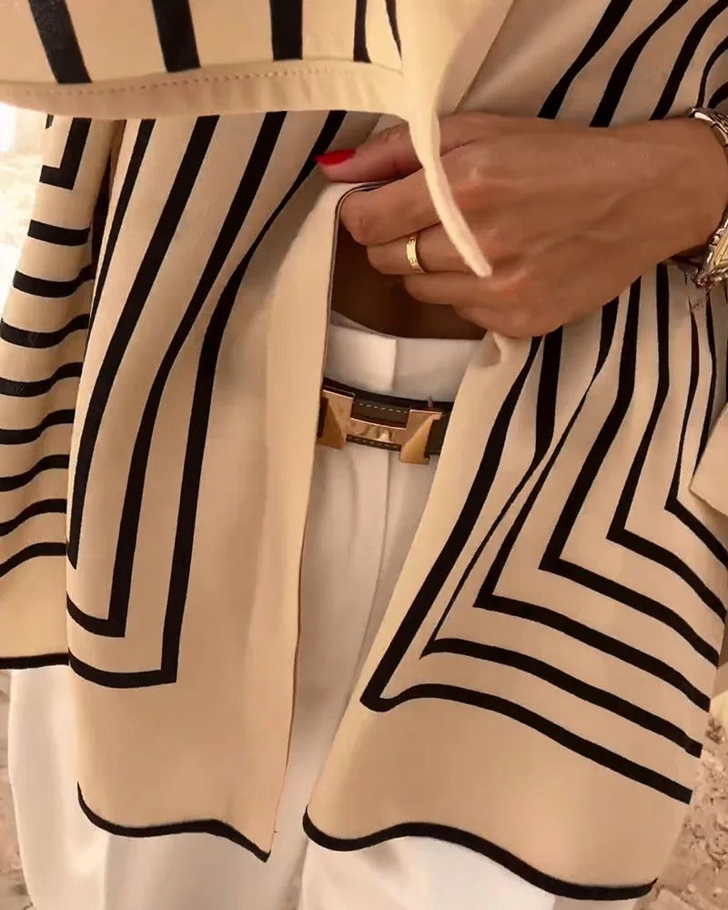 CAMISA A RAYAS ELEGANTE
