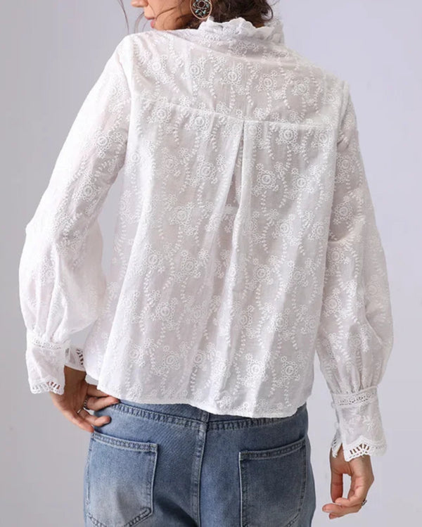 Gara™ - Blusa Abotonada