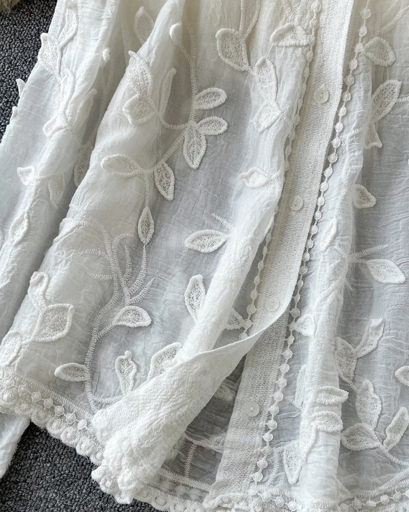 Bárbara™ - Camisa de Flores