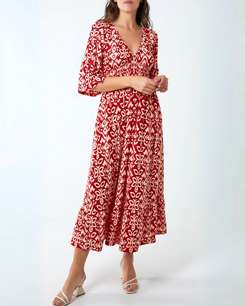 CANDELA™ - VESTIDO ESTAMPADO