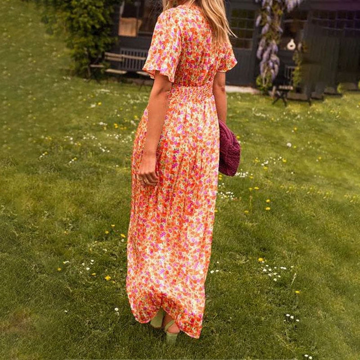 Vestido Gara - Estampado Natural