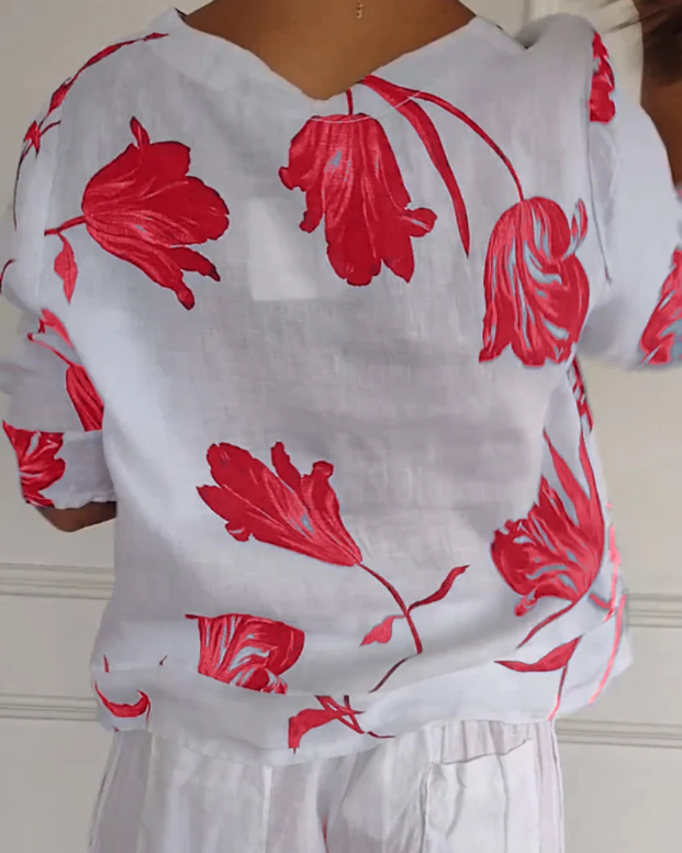 Flora™ - Blusa Estampada