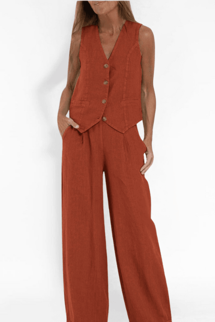 JANA™ - CONJUNTO DE LINO