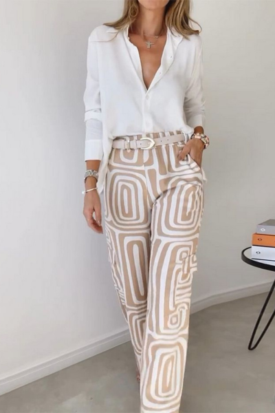 CONJUNTO COMPLETO: PANTALÓN + CAMISA DE REGALO