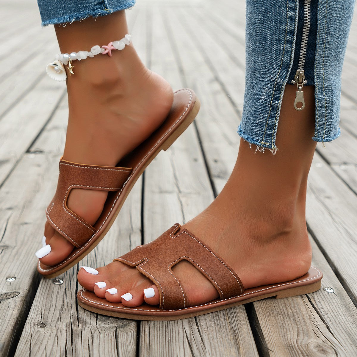 Sandalias Cuero
