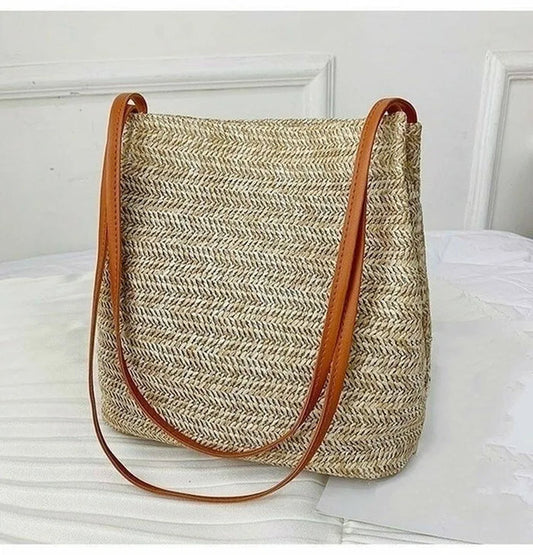 Bolsa Tejida de Paja