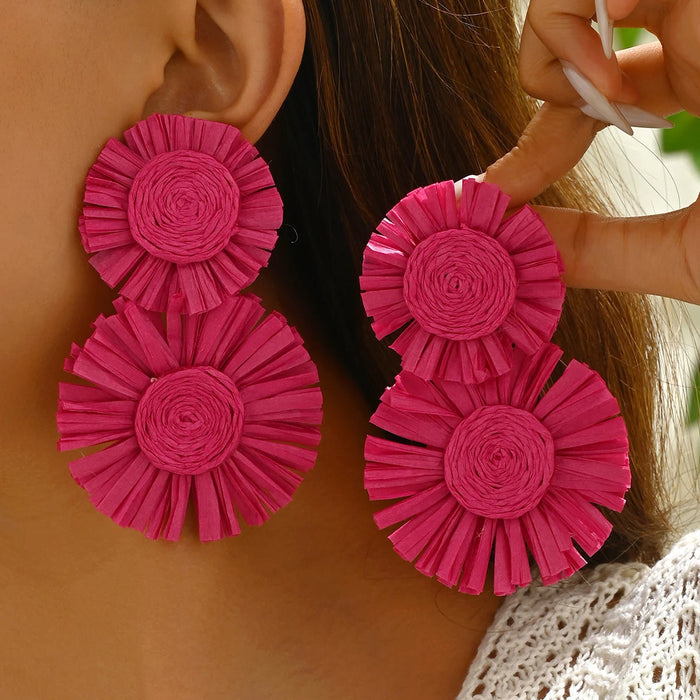 Pendientes Girasol