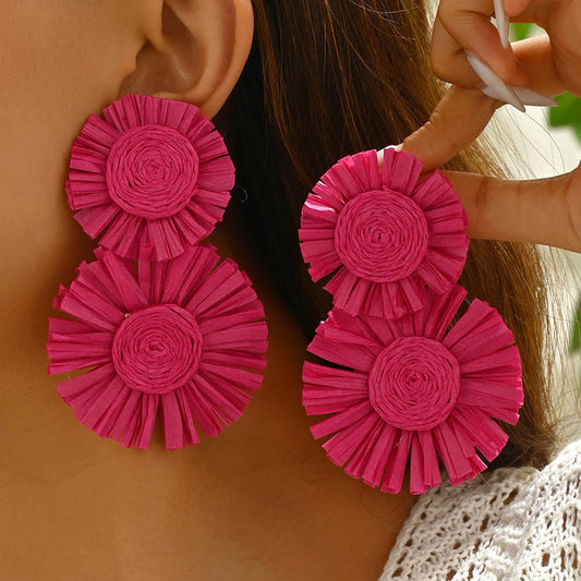 Pendientes Girasol