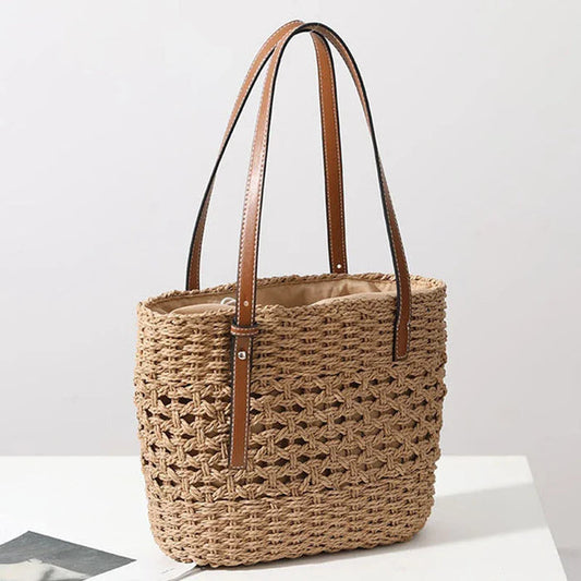 Bolso de Paja Viena