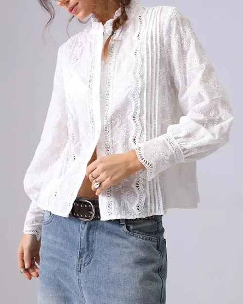 Gara™ - Blusa Abotonada