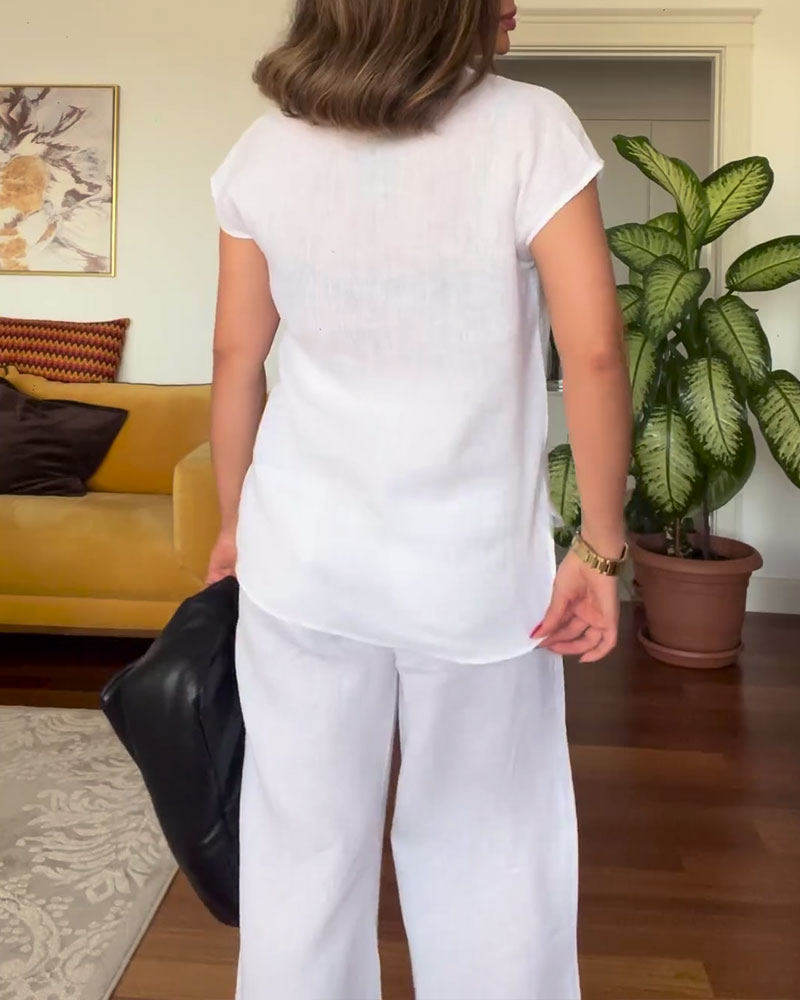 Lisa -  Conjunto de Lino