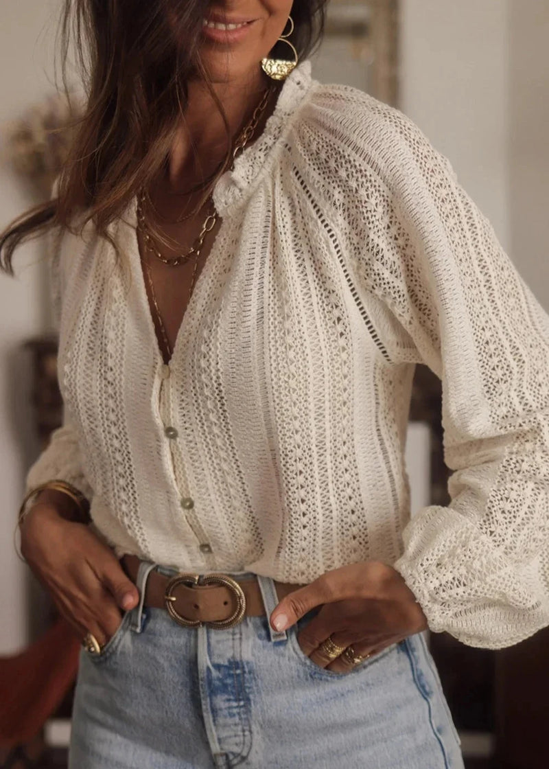 Pandora™ - Blusa de Ganchillo