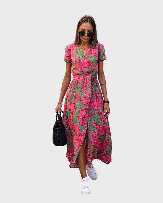 Vestido Floral Elegante