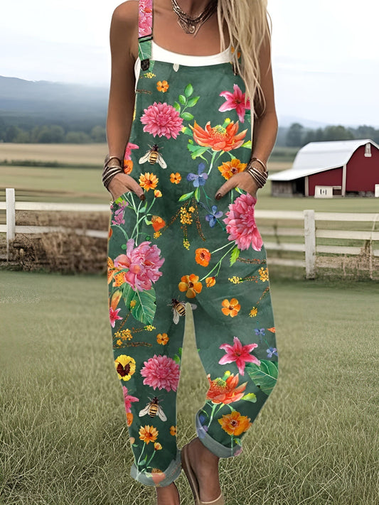 Bruna | Mono Elegante con Estampado Floral