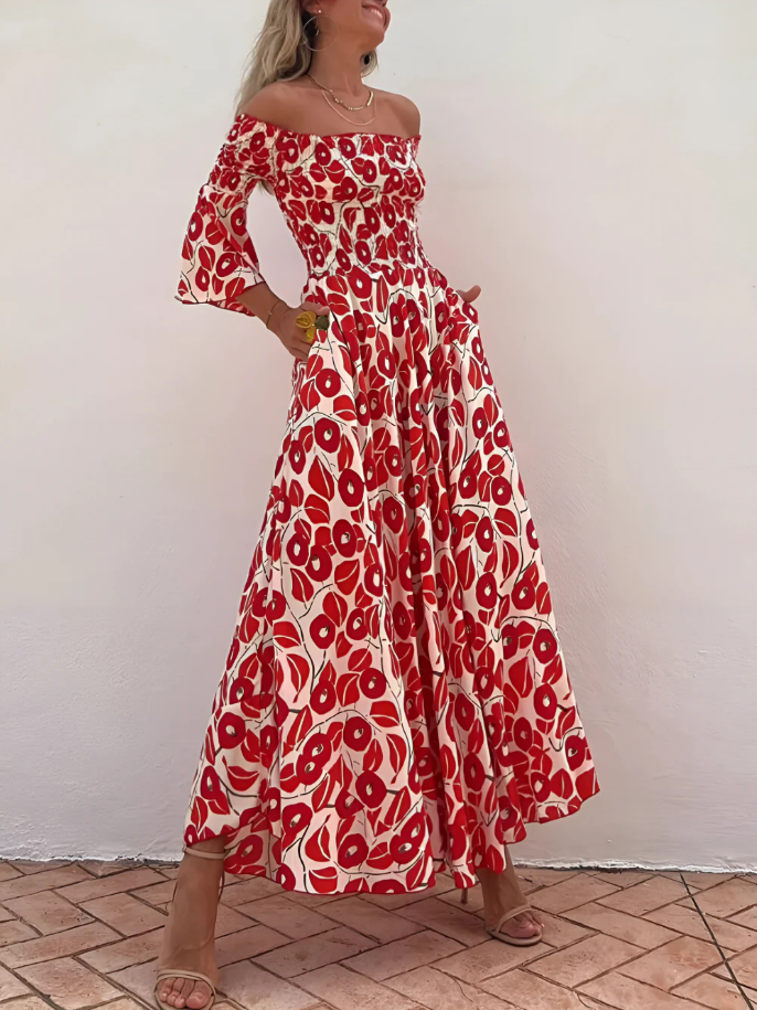 XENIA™ - VESTIDO FLORAL