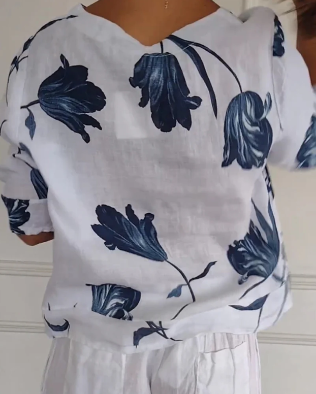 Flora™ - Blusa Estampada