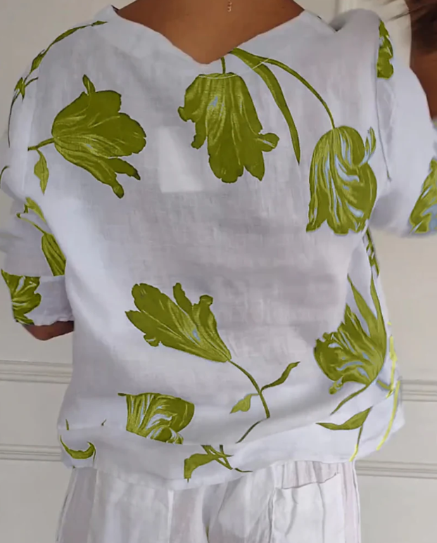 Flora™ - Blusa Estampada